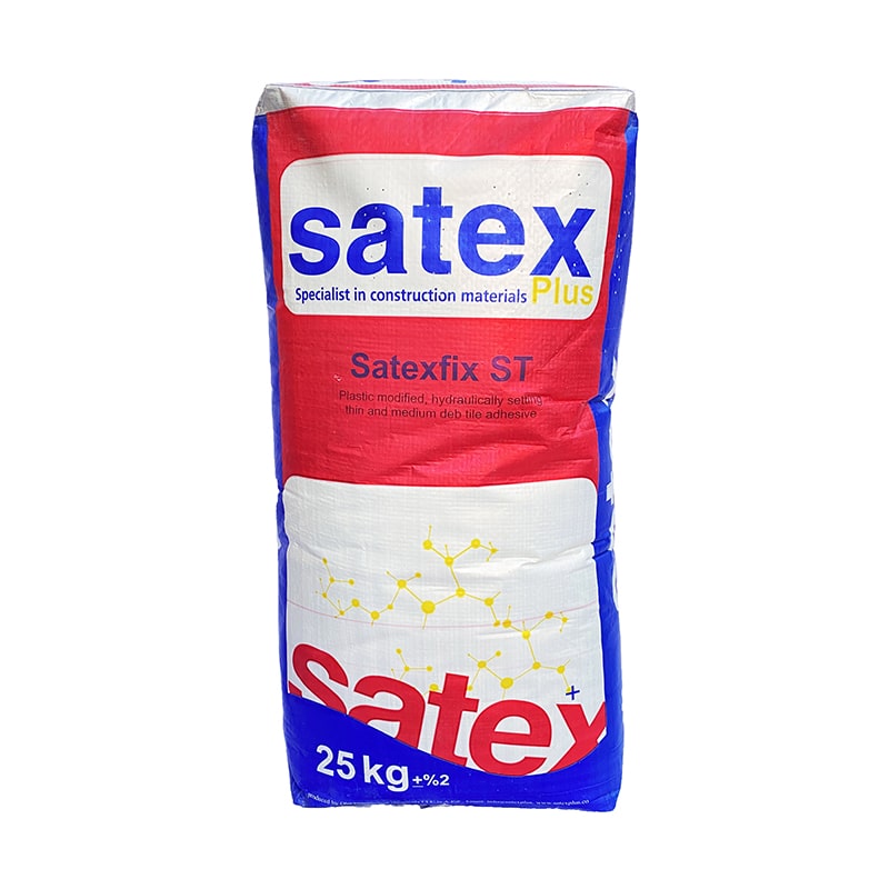 چسب پودری کاشی و سرامیک اسلب ساتکس SATEX